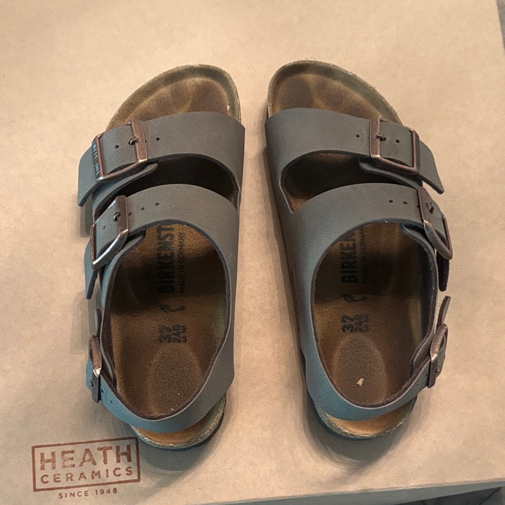 Birkenstock Kids Gray Sandals